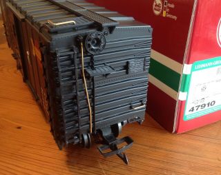 LGB 47910 Black Southern Pacific Overnight Express Box Car G Scale 5