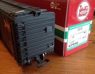 LGB 47910 Black Southern Pacific Overnight Express Box Car G Scale 6