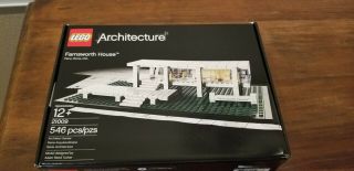 Lego Architecture Farnsworth House (21009),  Complete,  Box
