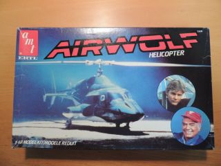 Amt - Ertl 1/48 Airwolf Helicopter (6680)