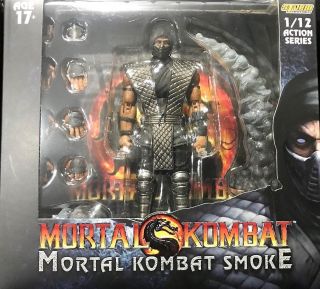 Authentic Licensed Storm Collectible Mortal Kombat RAIN and SMOKE - 2 - PIECE set 6