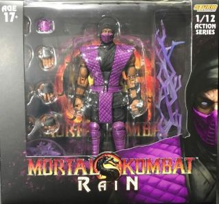 Authentic Licensed Storm Collectible Mortal Kombat RAIN and SMOKE - 2 - PIECE set 7
