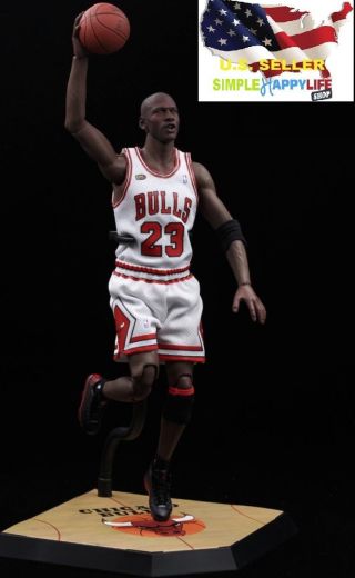 1/6 Michael Jordan White Chicago Bulls Jersey 23 For Enterbay Phicen M36 ❶usa❶