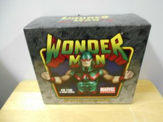 Marvel Bowen Wonder Man Mini - Bust Sculpted By Vin Teng - Limited Edition -