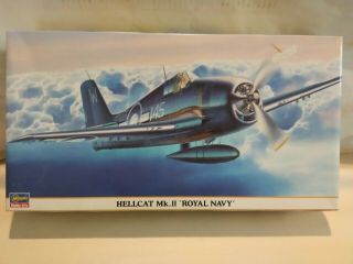 Hasegawa Model Kit 1/48 Scale F6f Grumman Hellcat Mk.  Ii 