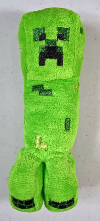 Mojang Minecraft 8in.  Green Plush Creeper Novelty Character Stuffed Animal/toy