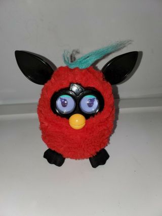 Furby Boom 2012 Red Black Blue Hasbro Electronic Pet Interactive Toy 7