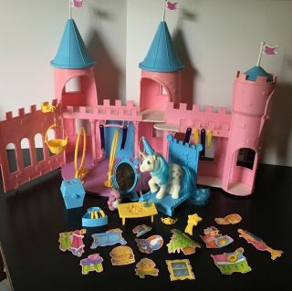 Vintage Hasbro 1985 My Little Pony Dream Castle Majesty Accessories Stickers Mlp