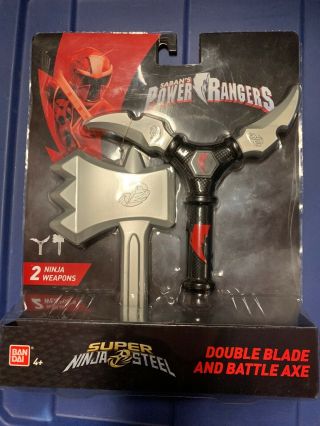 Sabans Power Rangers Ninja Steel Training Gear - Double Blade & Battle Axe Toy