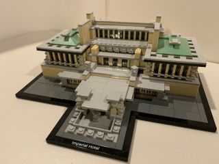 Lego Architecture Imperial Hotel (21017) - 100 Complete W/instructions - No Box