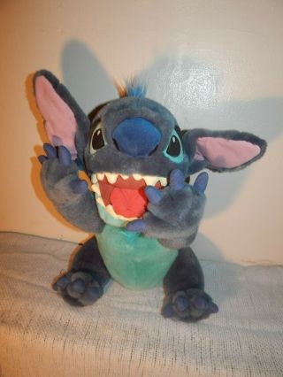 Disney Store Stitch As A Dog 18 " Jumbo Large Plush Stuffed Toy Lilo & Stitch Htf