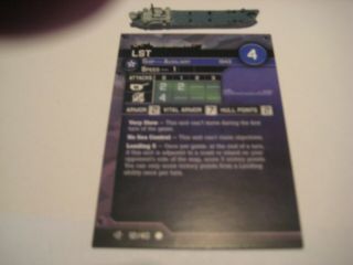 Axis & Allies War At Sea Surface Action Lst And Mogami