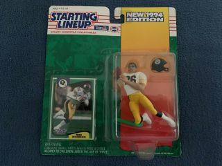 1994 Rod Woodson Pittsburgh Steelers Football Starting Lineup