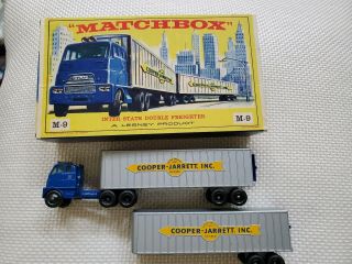 Matchbox Major Pack M9 Inter State Double Freighter Lesney