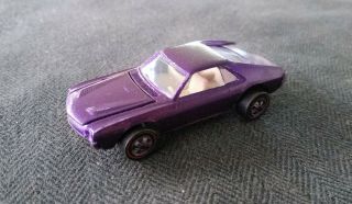 Hot Wheels Redline Custom Amx In Purple.  Usa.  (restored)