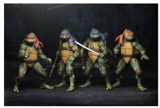Tmnt Neca Teenage Mutant Ninja Turtles 1990 Movie Gamestop Exclusive