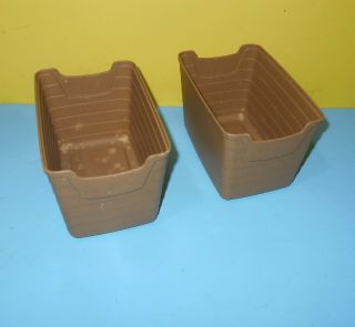 Two Step2 Step 2 Lifestyle Play Kitchen Brown Basket Replacement Bins