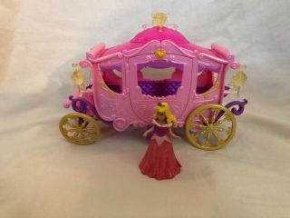 Disney Princess Little Kingdom Magiclip Carriage With Sleeping Beauty Aurora