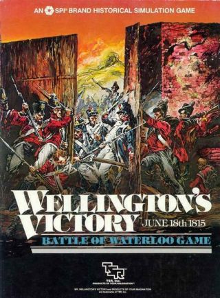 Spi Tsr Boxed Wargame Wellington 
