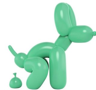 Mighty Jaxx Whatshisname Popek Tiffany Blue Balloon Dog