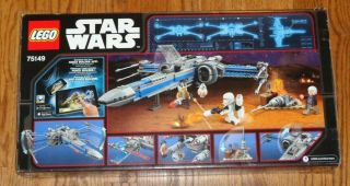 LEGO Star Wars 75149 Blue X - Wing Resistance Fighter FACTORY 2