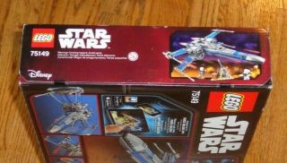 LEGO Star Wars 75149 Blue X - Wing Resistance Fighter FACTORY 3