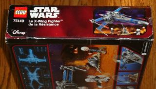 LEGO Star Wars 75149 Blue X - Wing Resistance Fighter FACTORY 4