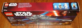 LEGO Star Wars 75149 Blue X - Wing Resistance Fighter FACTORY 6