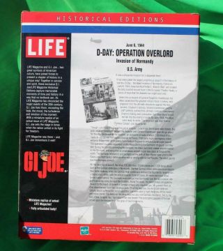 HASBRO GI JOE 2001 HISTORICAL EDITIONS D - DAY OPERATION OVERLORD LIFE NRFB 3