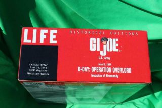HASBRO GI JOE 2001 HISTORICAL EDITIONS D - DAY OPERATION OVERLORD LIFE NRFB 5