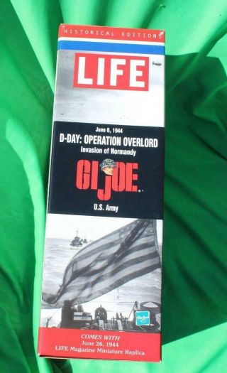 HASBRO GI JOE 2001 HISTORICAL EDITIONS D - DAY OPERATION OVERLORD LIFE NRFB 6