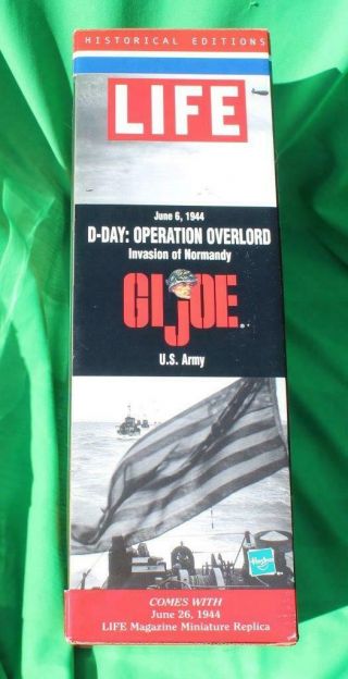 HASBRO GI JOE 2001 HISTORICAL EDITIONS D - DAY OPERATION OVERLORD LIFE NRFB 7