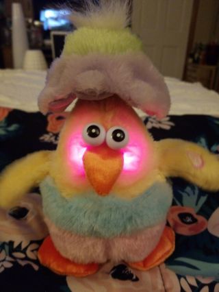 Dan Dee Musical Dancing Light Up 11 " Plush Egg Chick Easter Parade Chicken Dance