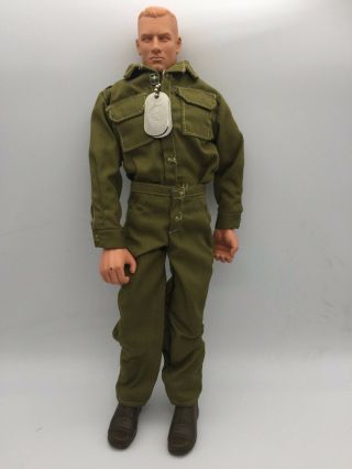 Gi Joe Prototype 12 " Doll Toy Figure Air Force Uniform & Dog Tagshasbro 1996