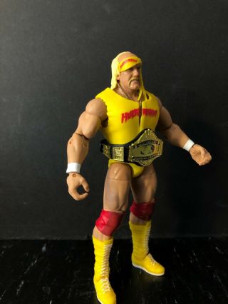 WWE Mattel Elite Defining Moments Hulk Hogan Action Figure Loose Complete 6