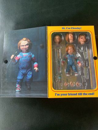 Ultimate Chucky " Good Guys " Neca Childs Play Part I 2017 3 " Inch Action Figure