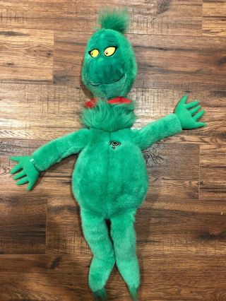 Dr.  Seuss How The Grinch Stole Xmas 28 " Stuffed Plush Doll Macy’s 1997