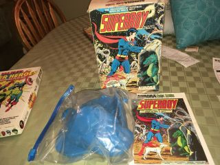 Superboy Dc Comics 1974 Aurora Plastic Comics Scenes Model Kit