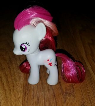 My Little Pony G4 Plum Sweet Brushable Hair Figure Fim Htf