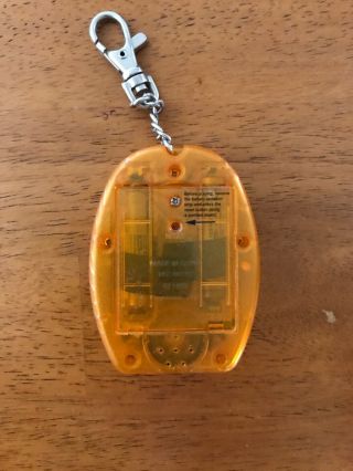 HTF Talking Nano Pet Puppy Virtual Electronic Keychain Toy Playmates 1997 2