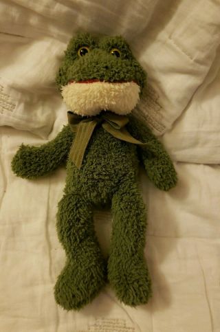 Froggy Russ Plush 12 Inches With Tush Tag