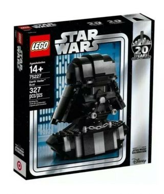 Lego Star Wars Darth Vader Bust Helmet 75227 20 Years Exclusive