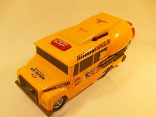 Rare 1999 Nylint Battery Operated Rocket Racers Yellow School Bus -