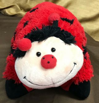 Pillow Pets Pee - Wees Ms.  Lady Bug 12 "