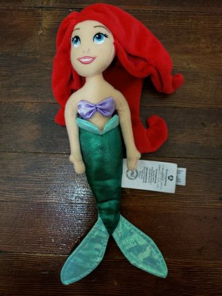 Disney Store 12 " Ariel Plush Doll