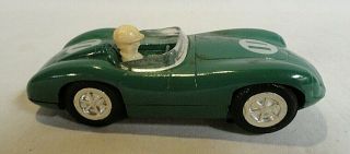 Look 1960`s Marx 1/32 Aston Martin Dbr1 Lemans Racer Vintage Slot Car