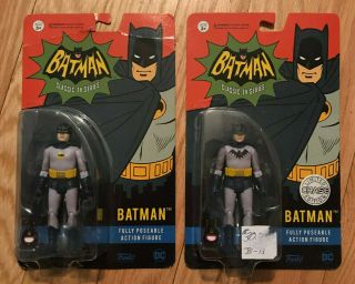 Funko Dc Batman And Batman Limited Edition Chase Figure Batman Classic Tv Series