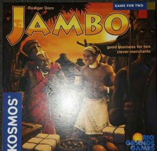 Kosmos Games Jambo Good Business For Two Clever Merchants