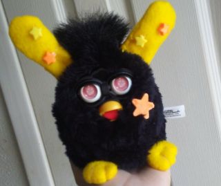 Custom 1998 Furby Witches Cat Black " Starbun "