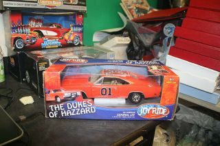 The Dukes Of Hazzard 69 Charger General Lee Diecast 1:18 By Joyride